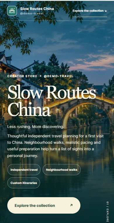 Slow Routes China — China travel planning
