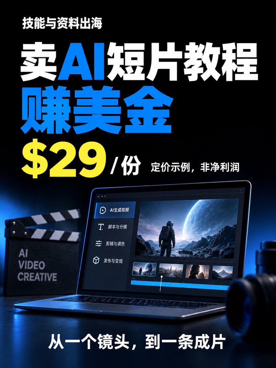 AI视频技能如何出海：把完整制作过程做成实操教程