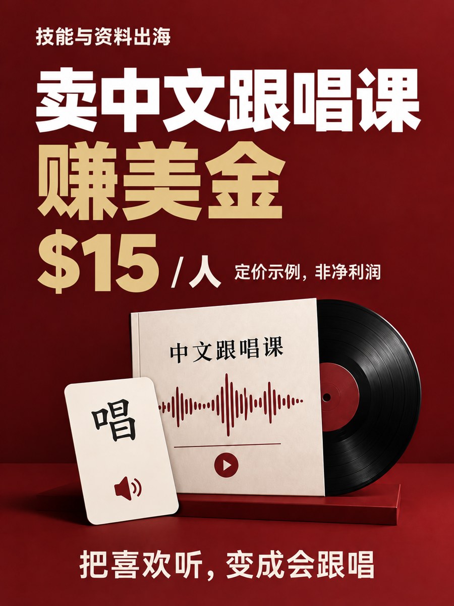 中文歌曲教学如何出海：从字音到节奏的跟唱课